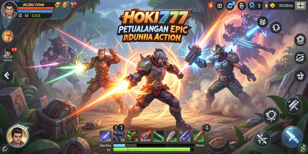 Tampilan antarmuka HOKI777 yang dinamis dan menarik.