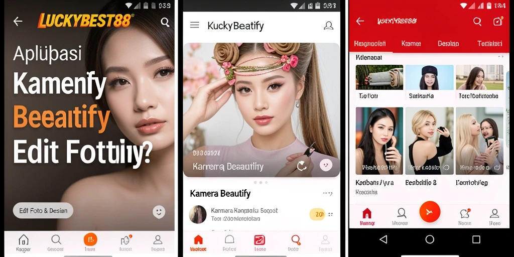 Antarmuka LUCKYBEST88 yang intuitif dan fungsional untuk editing gambar.